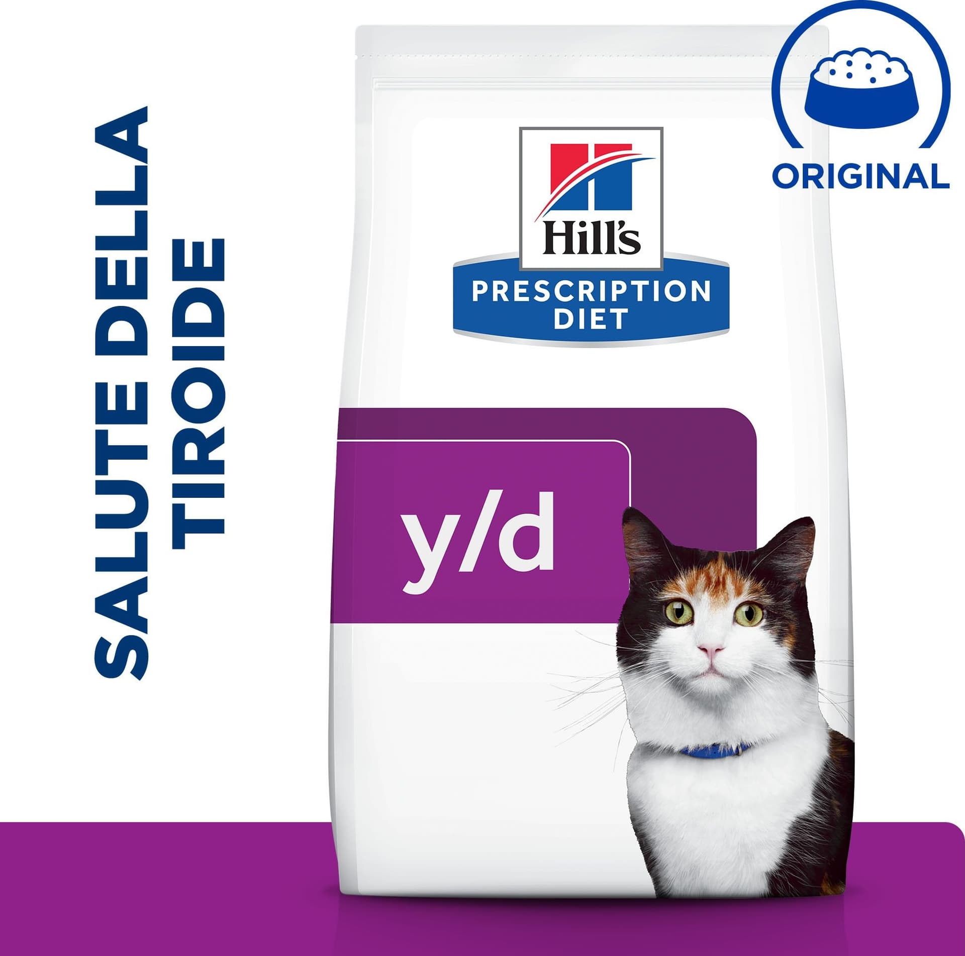 Hill's Prescription Diet Y/D Thyroid Care secco Gatti Adulti 1,5 kg in Secco 101 Market - Poggibonsi, commercioVirtuoso.it