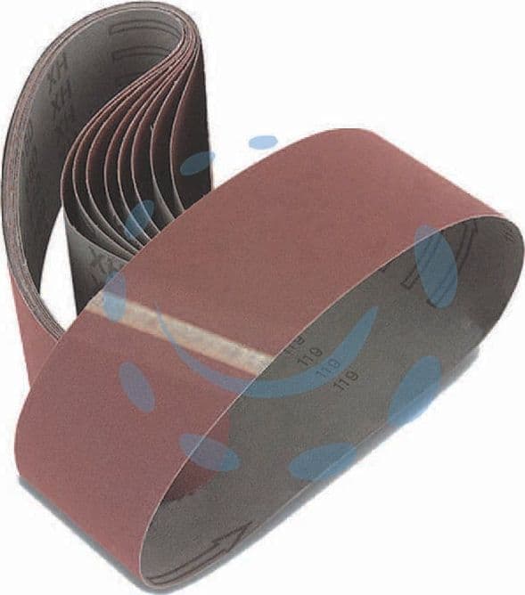 NASTRI CARTA ABRASIVA PER LEVIGATRICI A NASTRO - mm.75x510 grana 60 in prodotto EuroStore07 - Alatri, commercioVirtuoso.it