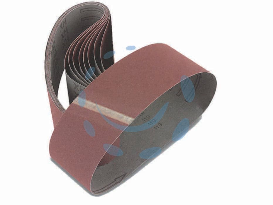 NASTRI CARTA ABRASIVA PER LEVIGATRICI A NASTRO - mm.75x510 grana 60 in prodotto EuroStore07 - Alatri, commercioVirtuoso.it