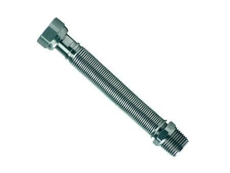 FLESSIBILE ESTENSIBILE 3/4 ACQUA IN ACCIAIO INOX mm.100/200 FEM/MAS FER 241632