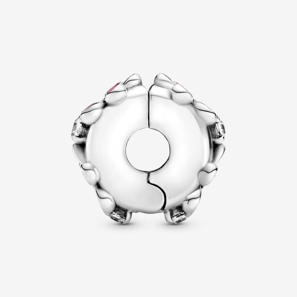 Pandora Clip Margherita rosa in Bead Charm Alba Gioielli - Casoria, commercioVirtuoso.it