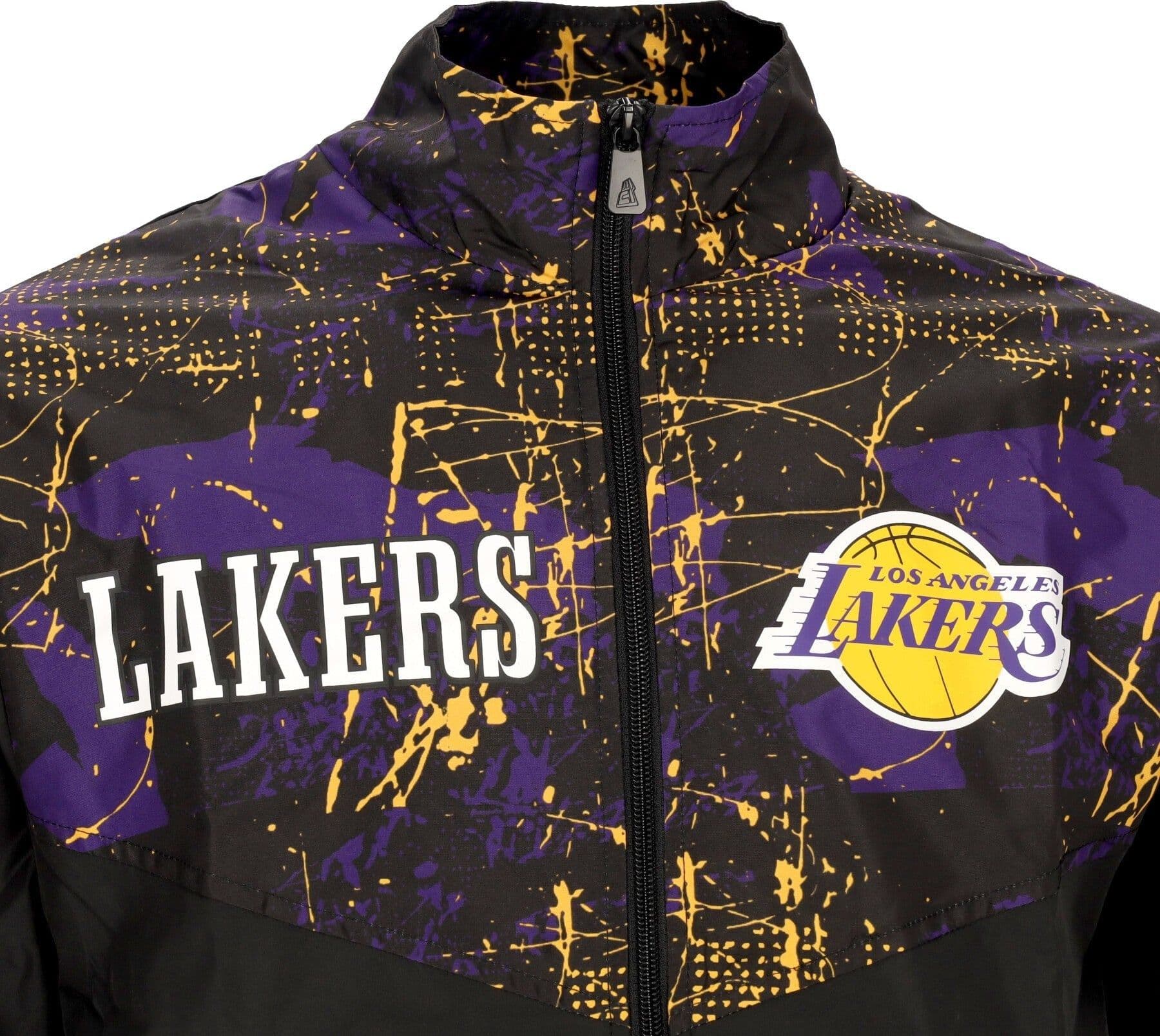 NEW ERA Giacca Tuta Uomo Nba All Over Print Panel Track Jacket Loslak Black/true Purple da uomo in Giacche Drestige - Casamassima, commercioVirtuoso.it