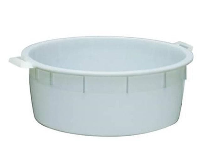 MASTELLONI SOTTOSPINA CON MANICI TONDI BIANCHI - lt.110 ø cm.80x40h . FER 268110