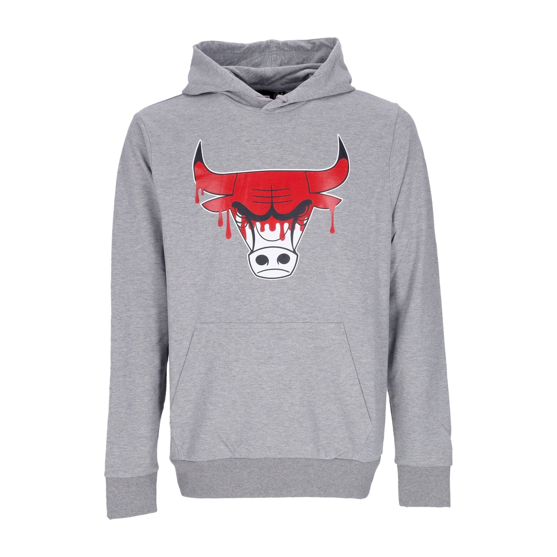NEW ERA Felpa Leggera Cappuccio Uomo Nba Drip Logo Hoodie Chibul Heather Grey/front Door Red da uomo in Felpe con cappuccio Drestige - Casamassima, commercioVirtuoso.it