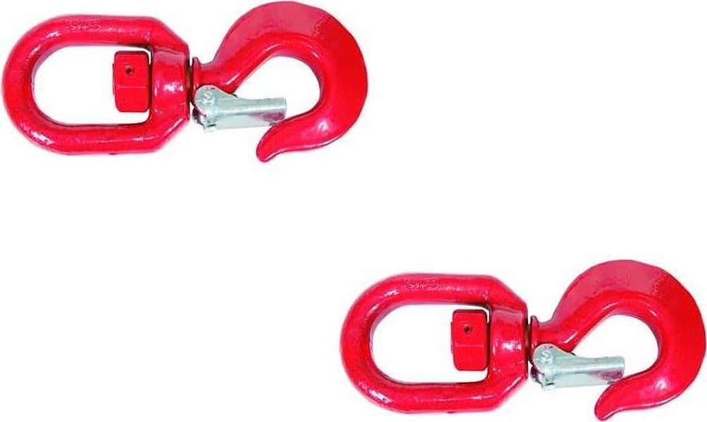 GANCI SOLLEVAMENTO GIREVOLI CON FERMO DI SICUREZZA PESANTE Kg.800 mm.18 PZ 2 in prodotto EuroStore07 - Alatri, commercioVirtuoso.it