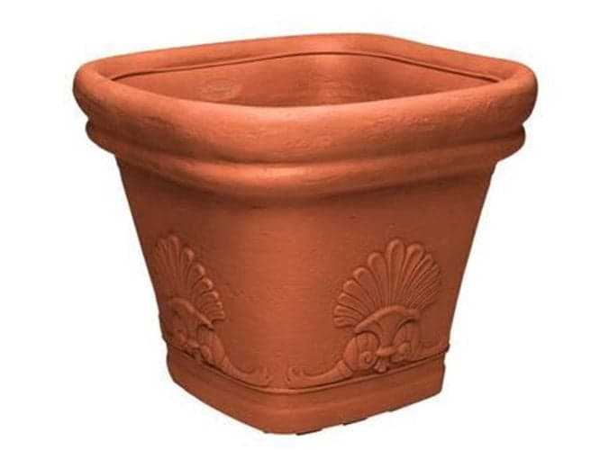 VASO ZEUS QUADRO FESTONATO - 30, cm.31x31 h.28 in prodotto EuroStore07 - Alatri, commercioVirtuoso.it