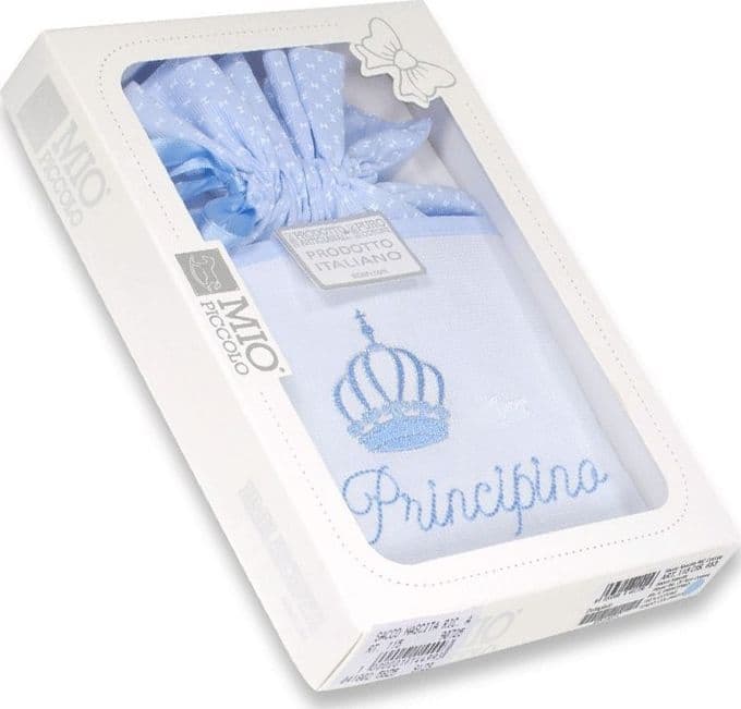 Sacco Nascita Neonato in Puro Cotone Il Principino in Sacchi nanna Collezione Casa - Trebisacce, commercioVirtuoso.it