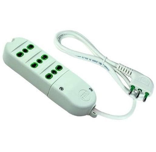 MULTIPRESA 3 POSTI BIPASSO cavo da 3x mmq 1 mt.1,5 - spina da 16A FER 272599 in prodotto EuroStore07 - Alatri, commercioVirtuoso.it