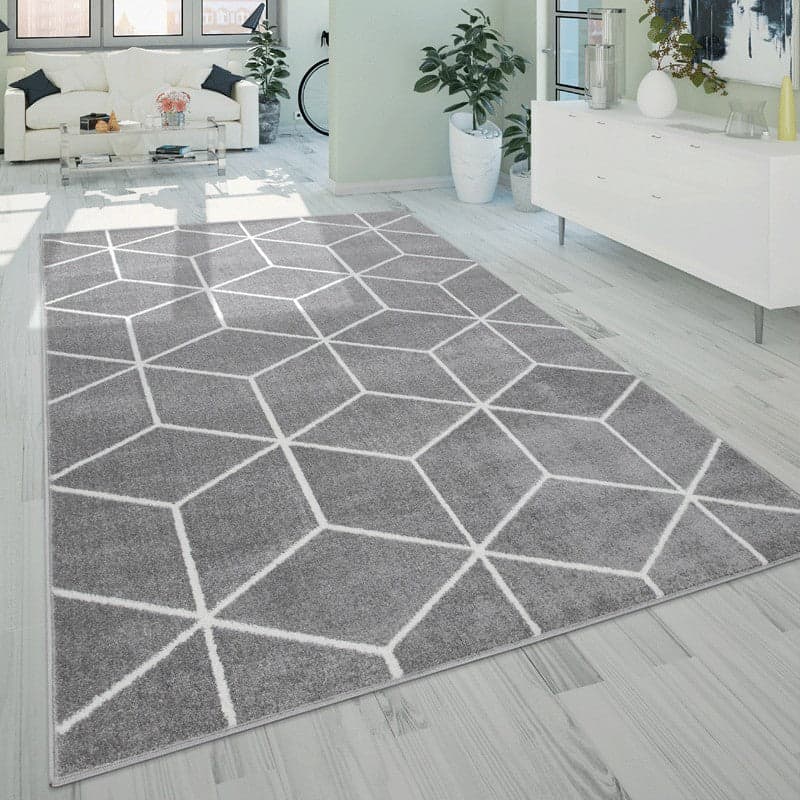 Tappeto per Cucina e Soggiorno a Pelo Corto Mille Cubi in Tappeti Runner Collezione Casa - Trebisacce, commercioVirtuoso.it