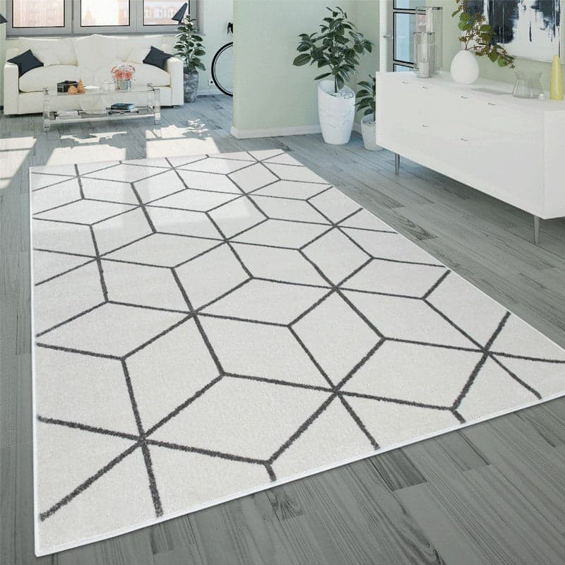 Tappeto per Cucina e Soggiorno a Pelo Corto Mille Cubi in Tappeti Runner Collezione Casa - Trebisacce, commercioVirtuoso.it