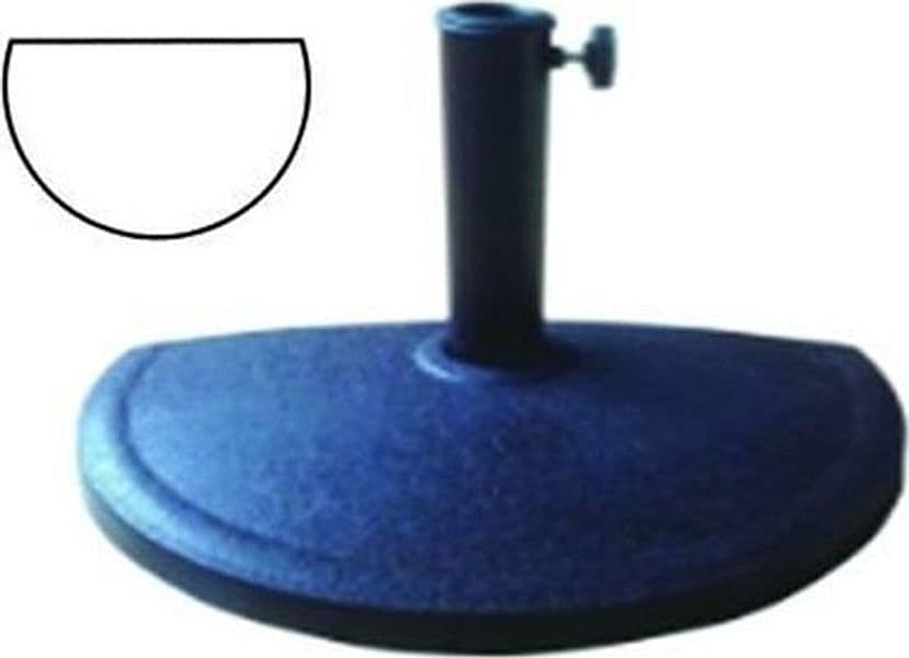 BASE PER OMBRELLONE A PARETE SEMITONDA - peso Kg.9 - FER 379793