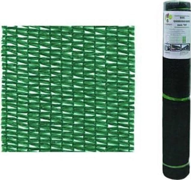 RETE OMBREGGIANTE 90% VERDE IN MINIROLL - mt.10x2h FERR 118590