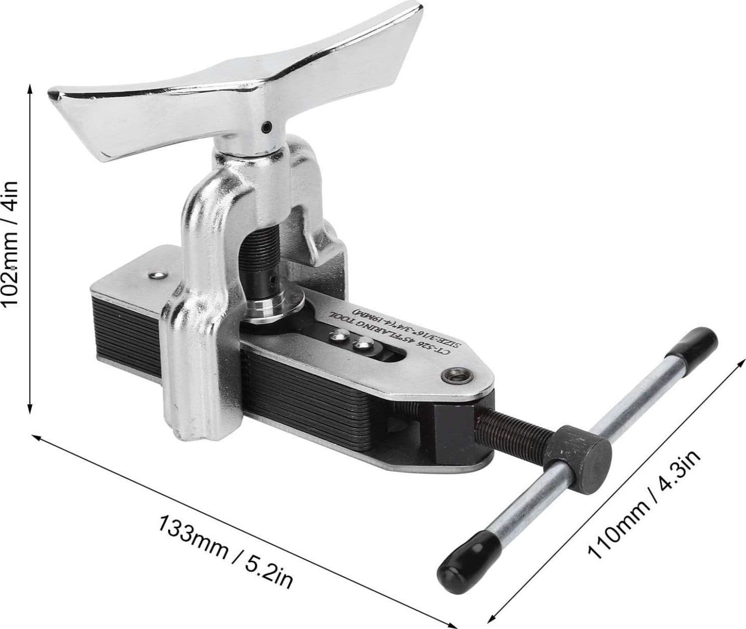 EcoPrice Flangiatubo Cartellatrice da 1/4"-5/8" 6-16mm 3P.420 in Cassette porta attrezzi Ecoprice.it - Avellino, commercioVirtuoso.it