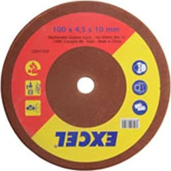 EXCEL MOLA PER AFFILATRICE ELETTRICA - ø mm.100x3.2 foro ø mm.10 FER-259835 in prodotto EuroStore07 - Alatri, commercioVirtuoso.it
