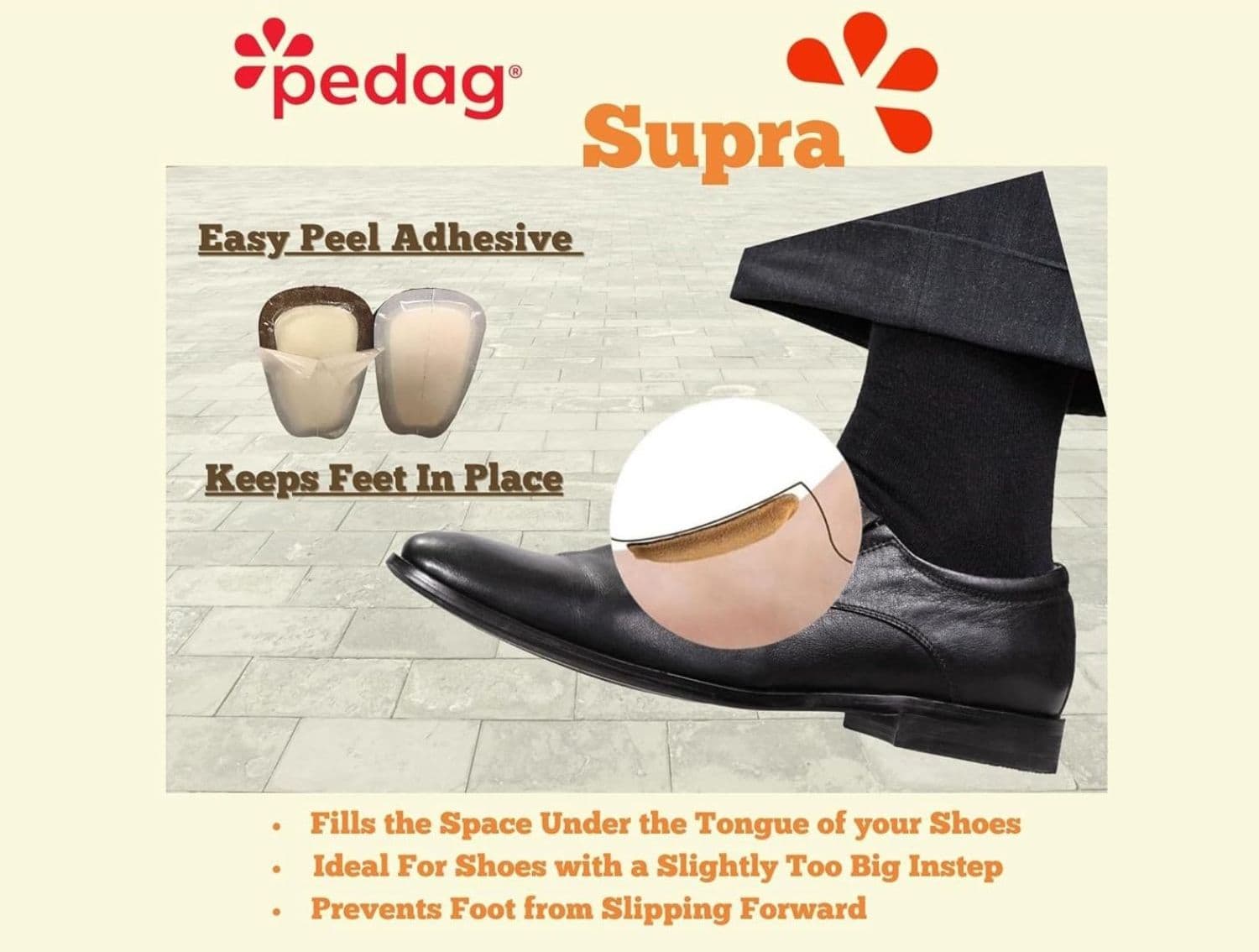 Pedag Rialzo Tallone Supra – in Camoscio con Memory Foam per Comfort e Ammortizzazione in Imbottiture per calzature Ecoprice.it - Avellino, commercioVirtuoso.it