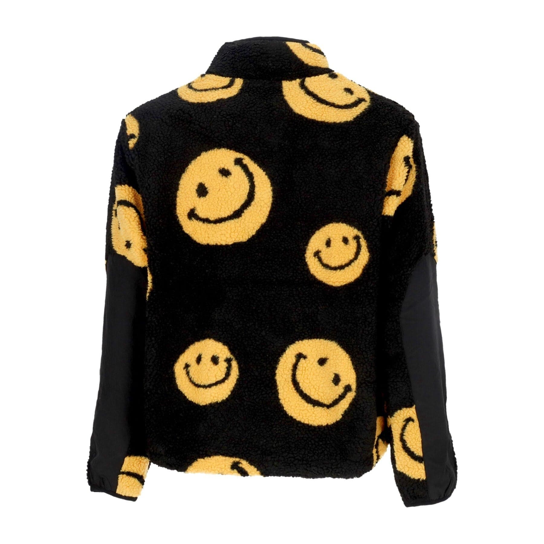 MARKET Orsetto Uomo All Over Print Jacket X Smiley Black da uomo in Felpe con cappuccio Drestige - Casamassima, commercioVirtuoso.it