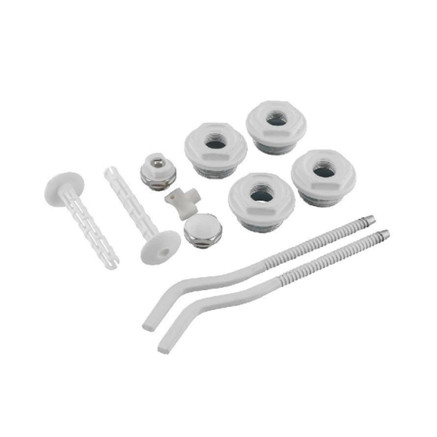 EcoPrice Kit Sospensione Radiatore Alluminio 1"x3/8" D.42 1S.594 - 2