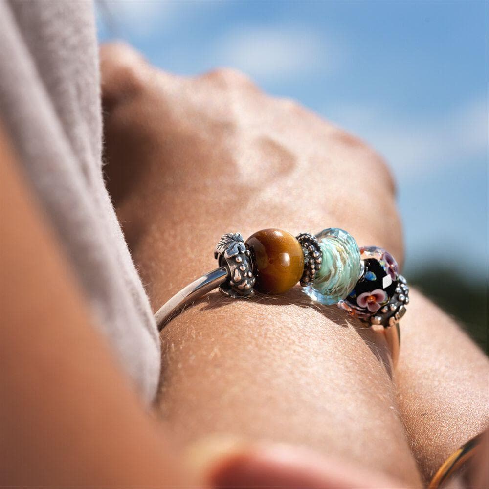 Trollbeads - Occhio di Tigre Rotondo Grande in Bead Charm Alba Gioielli - Casoria, commercioVirtuoso.it