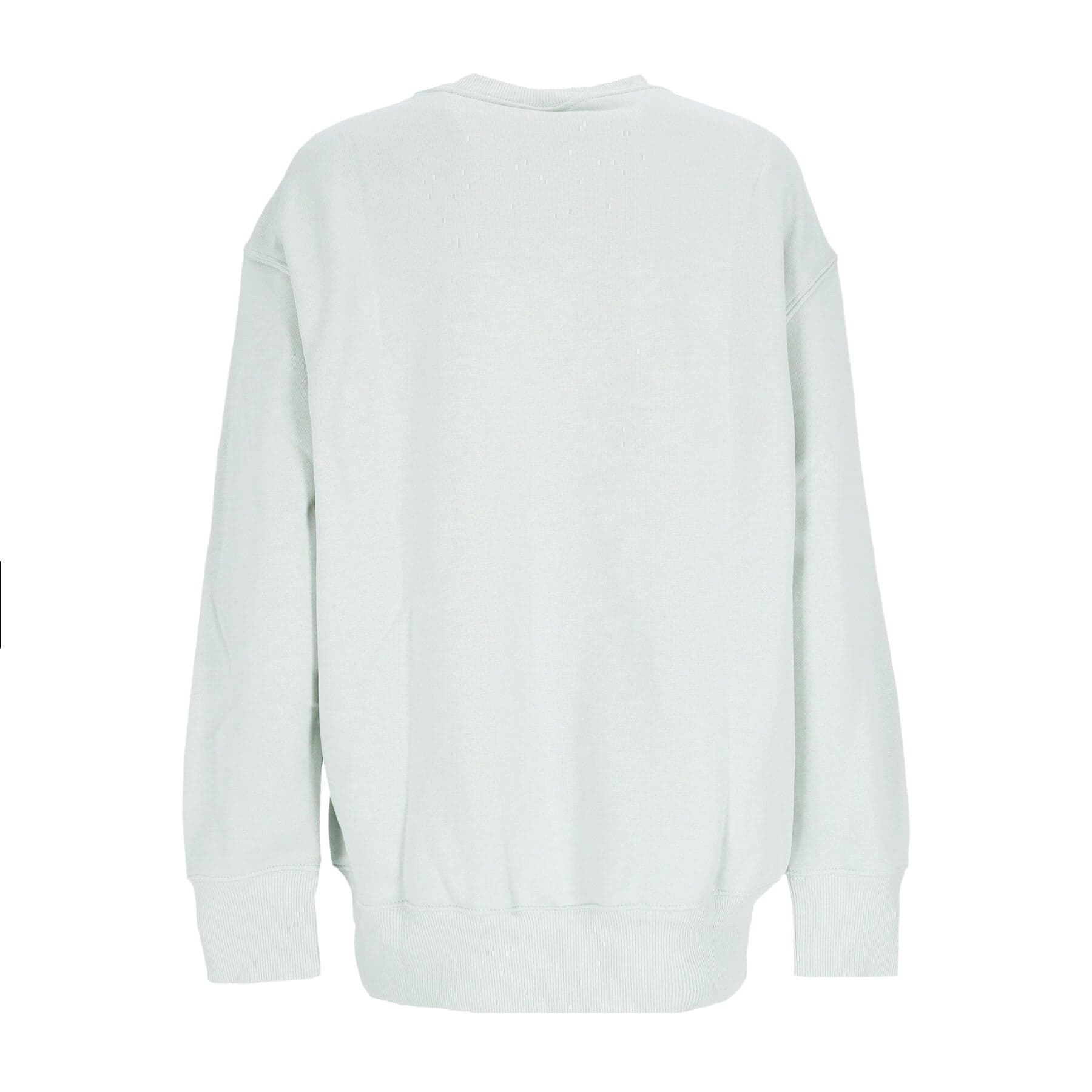 Nike Felpa Girocollo Donna Sportswear Oversized Fleece Crewneck Light Silver/black da donna in Felpe senza cappuccio Drestige - Casamassima, commercioVirtuoso.it