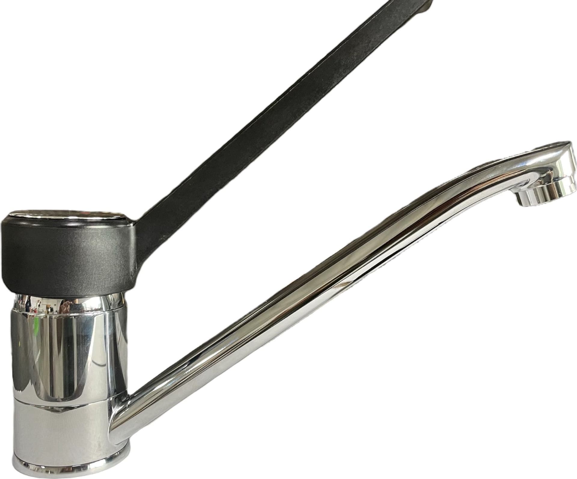 Miscelatore per cucina ristorante bar con leva clinica nera in Rubinetti per lavelli da cucina BagnoClic.it - Pregnana Milanese, commercioVirtuoso.it
