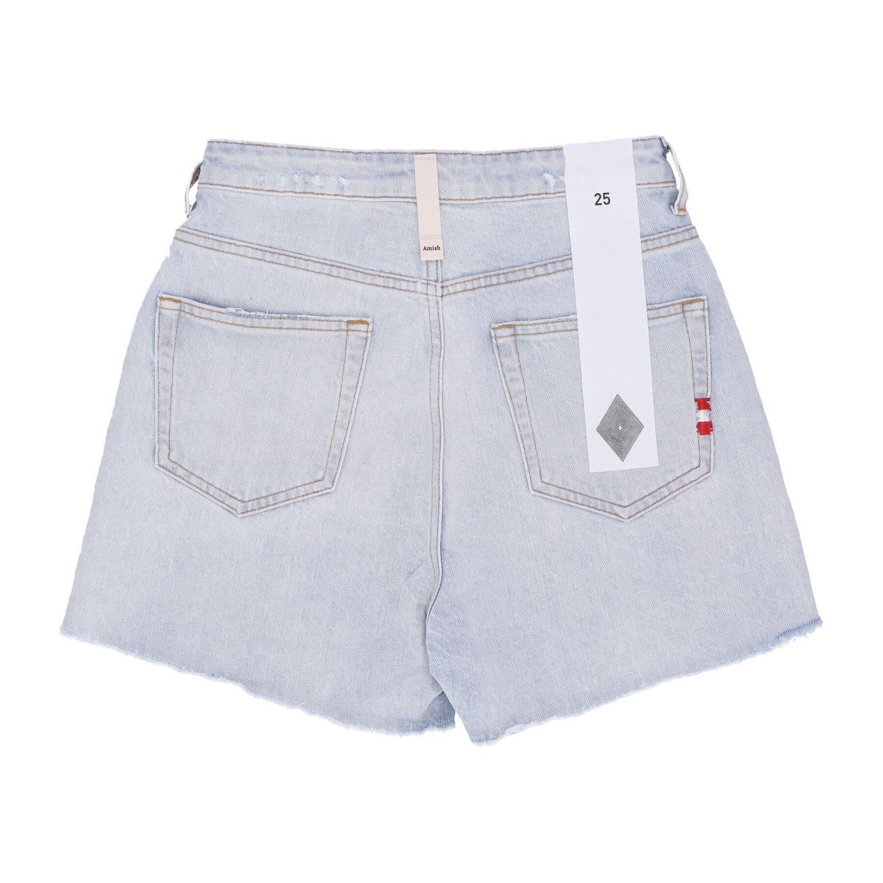 AMISH Jeans Corto Donna Short Ivy Denim Sun Bleach da donna in Pantaloncini Drestige - Casamassima, commercioVirtuoso.it