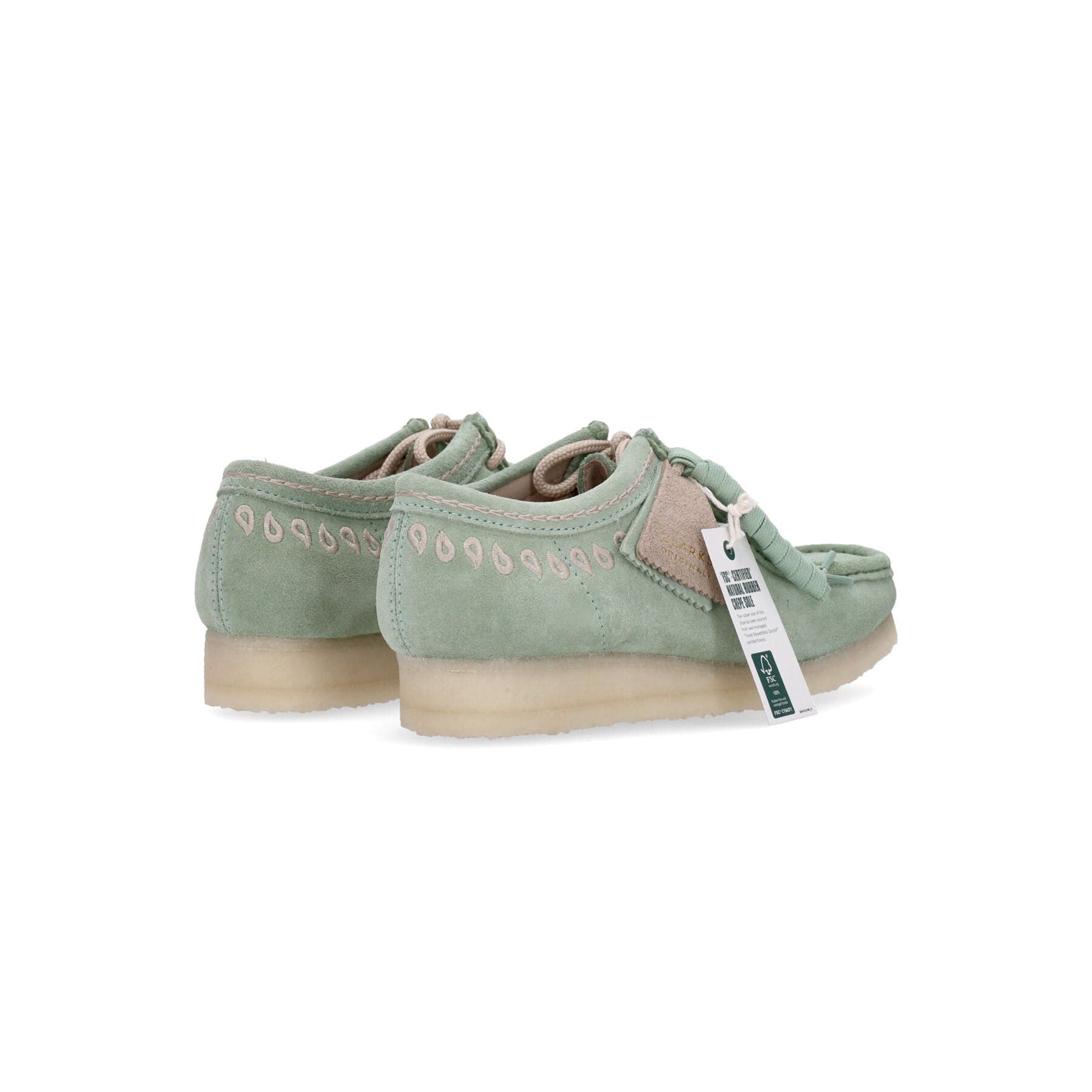 CLARKS Scarpa Lifestyle Uomo Wallabee Green da uomo in Stivali Drestige - Casamassima, commercioVirtuoso.it