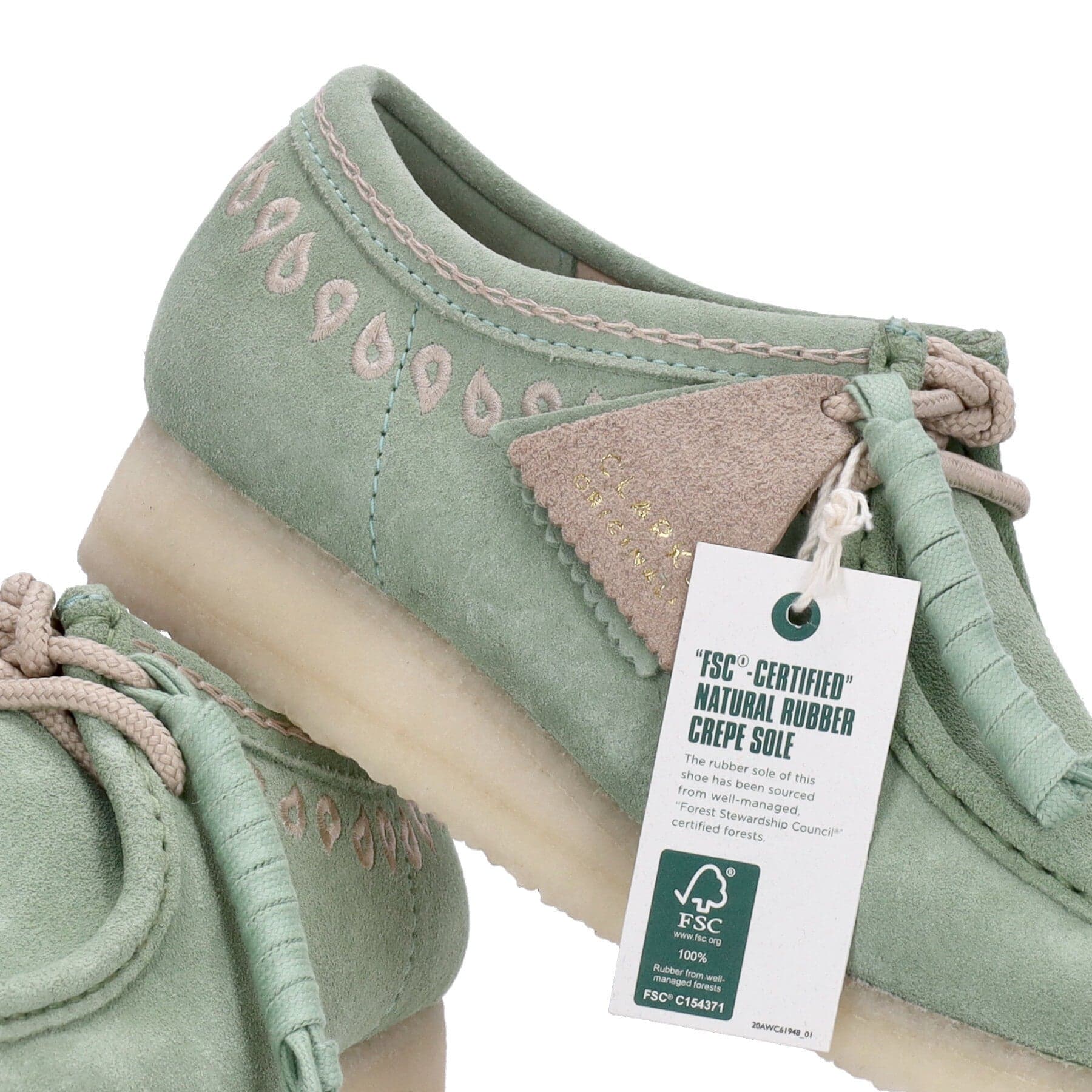 CLARKS Scarpa Lifestyle Uomo Wallabee Green da uomo in Stivali Drestige - Casamassima, commercioVirtuoso.it