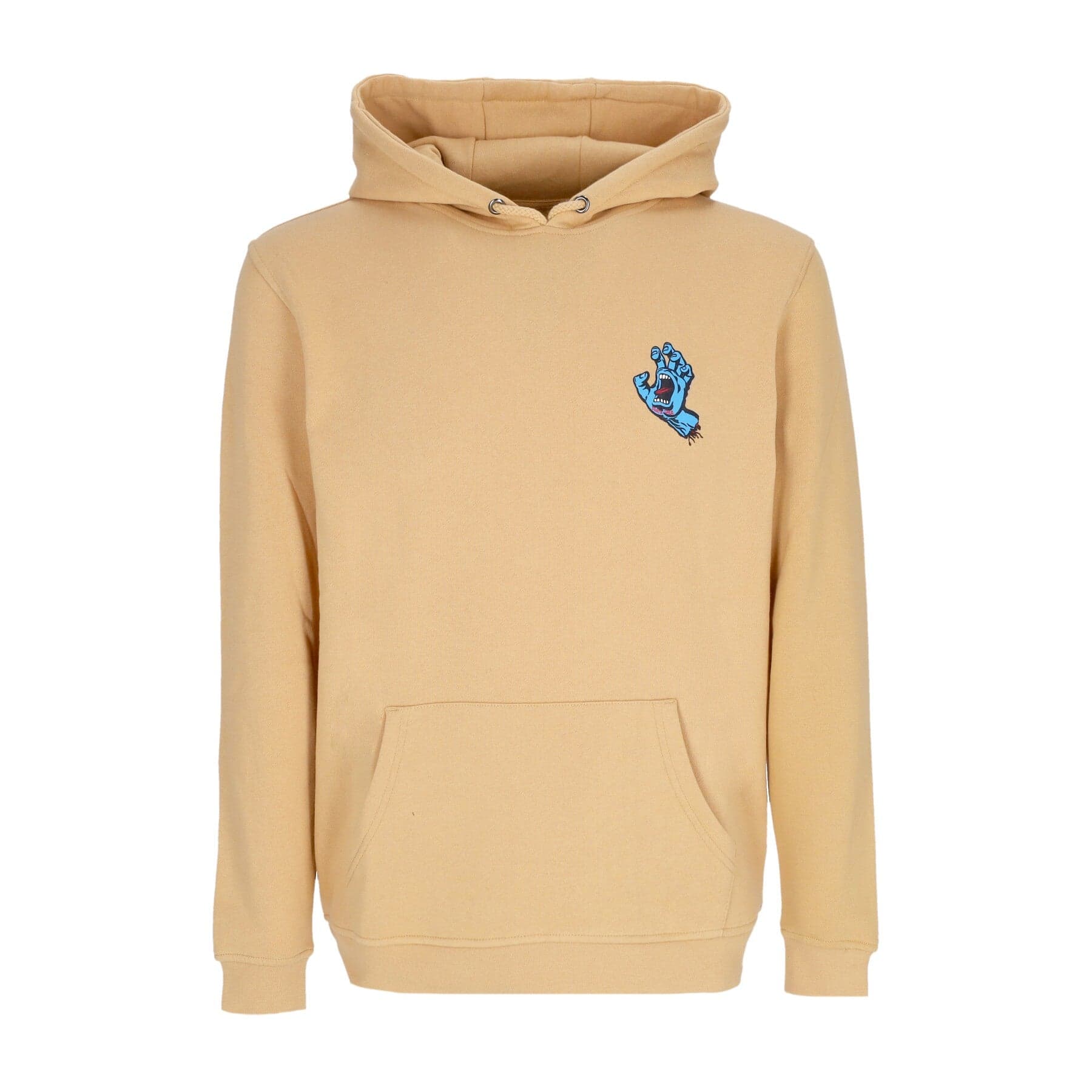 SANTA CRUZ Felpa Cappuccio Uomo Screaming Hand Chest Hoodie Parchment da uomo in Felpe con cappuccio Drestige - Casamassima, commercioVirtuoso.it
