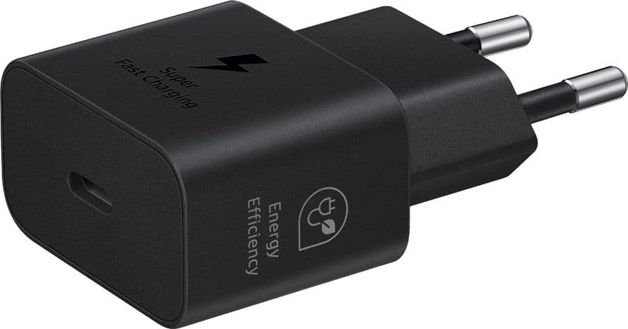 Samsung Caricatore 25W EP-T2510NBE FC Low Stanby USB-C Black in Caricabatterie da muro Ecoprice.it - Avellino, commercioVirtuoso.it