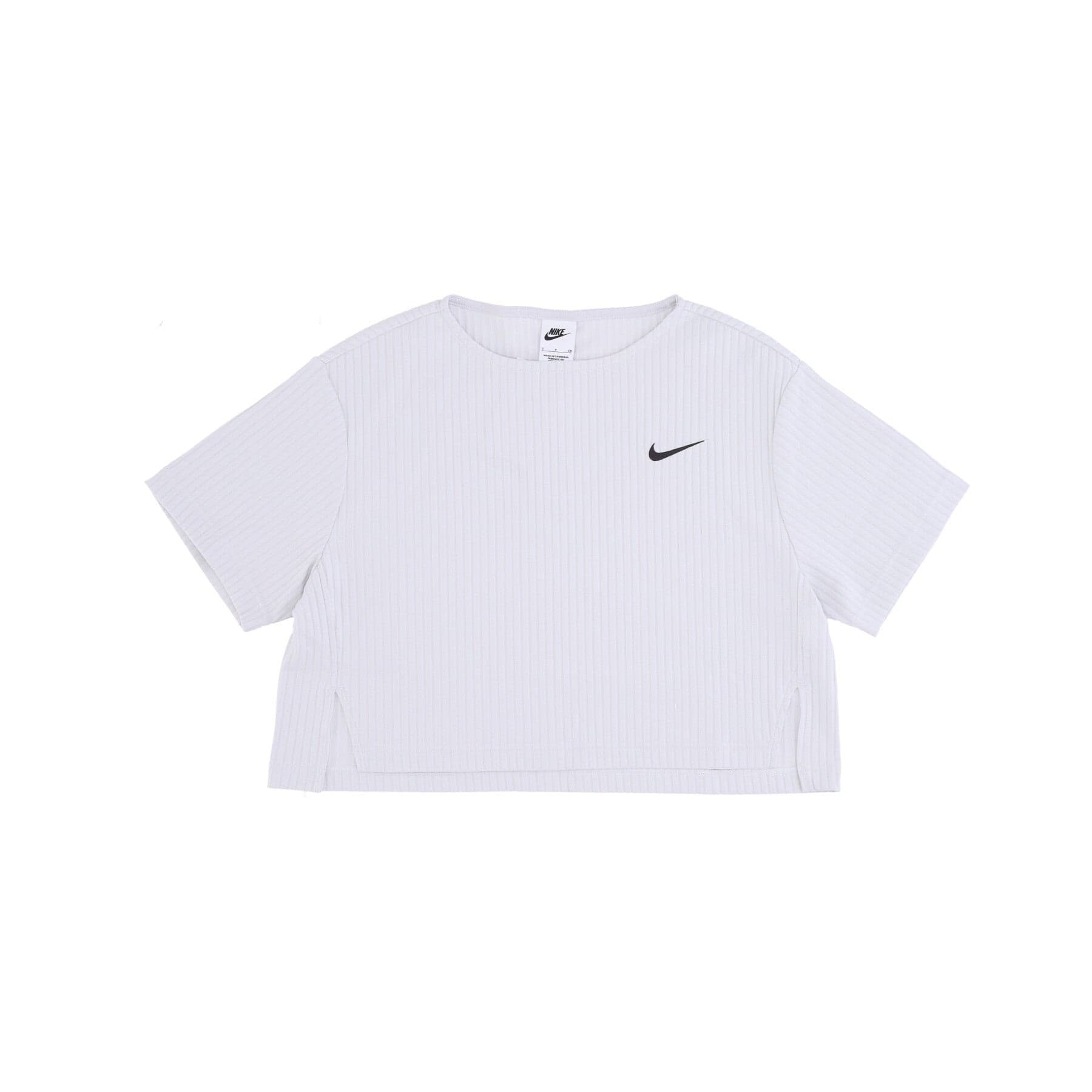 Nike Maglietta Donna Rib Jersey Top Photon Dust/black da donna in T-Shirt Drestige - Casamassima, commercioVirtuoso.it