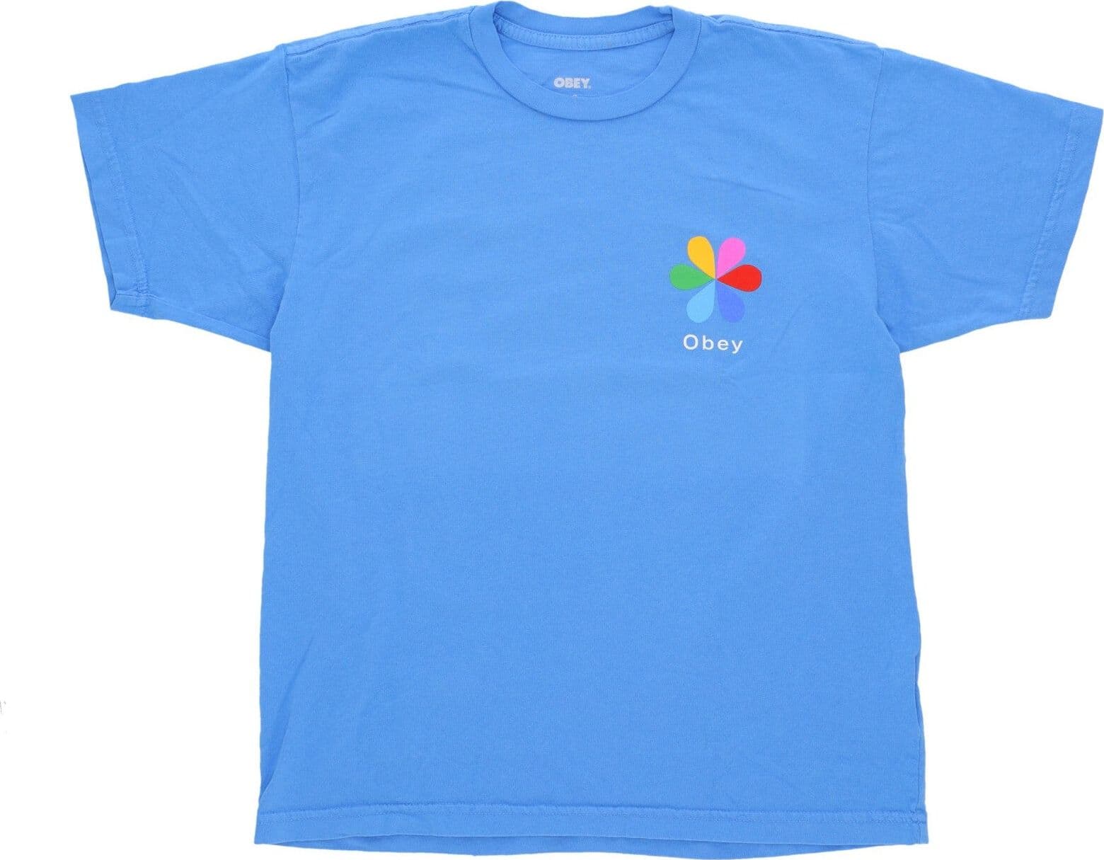 OBEY Maglietta Uomo Lifeline Organic Tee Tranquil Blue da uomo in T-Shirt Drestige - Casamassima, commercioVirtuoso.it