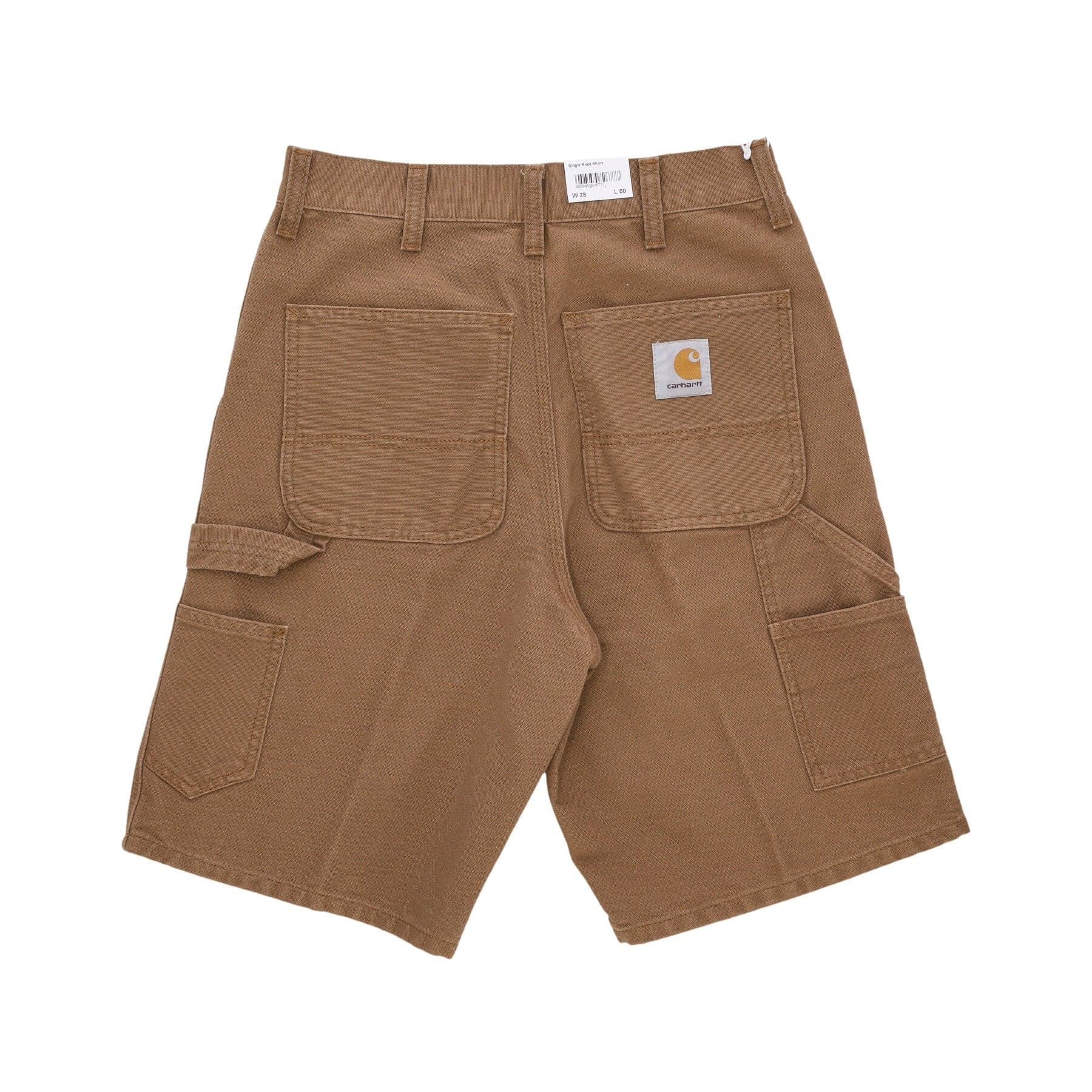 CARHARTT WIP Pantalone Corto Uomo Single Knee Short Hamilton Brown Rinsed da uomo in Pantaloncini Drestige - Casamassima, commercioVirtuoso.it