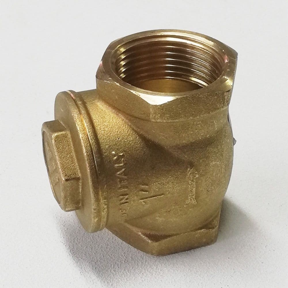 Valvola a clapet FF in ottone da 1" in Parti e connettori Aloiserw.com - Altomonte, commercioVirtuoso.it
