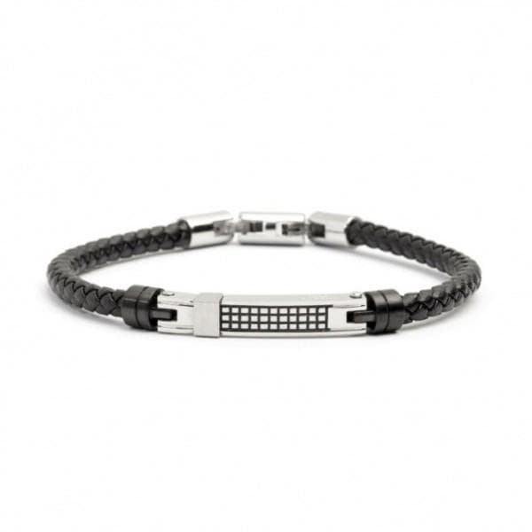 Marlù - BRACCIALE INSERTI NERI E SMALTO