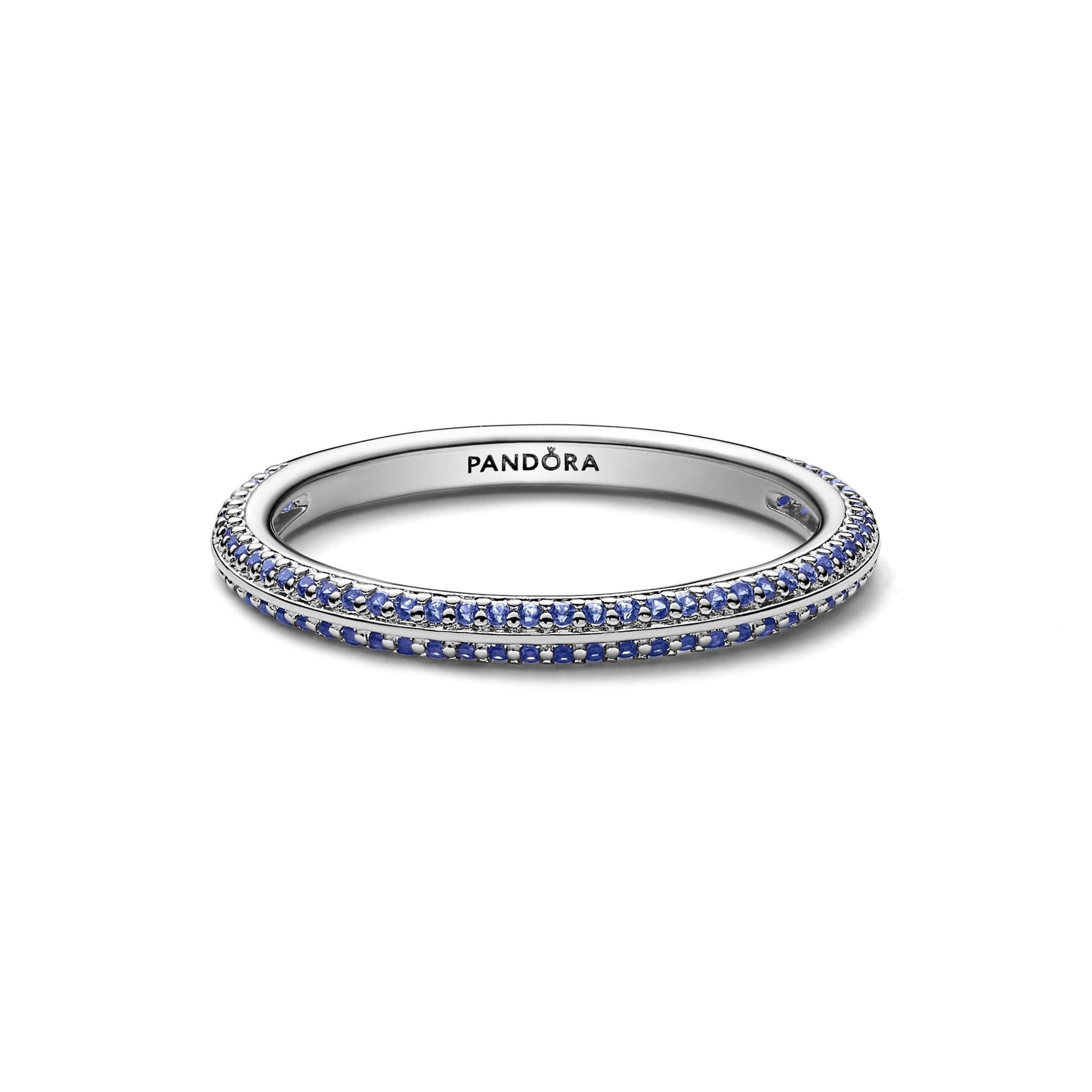 Pandora - Anello Pietre Luminose Blu Pandora ME in Anelli Alba Gioielli - Casoria, commercioVirtuoso.it