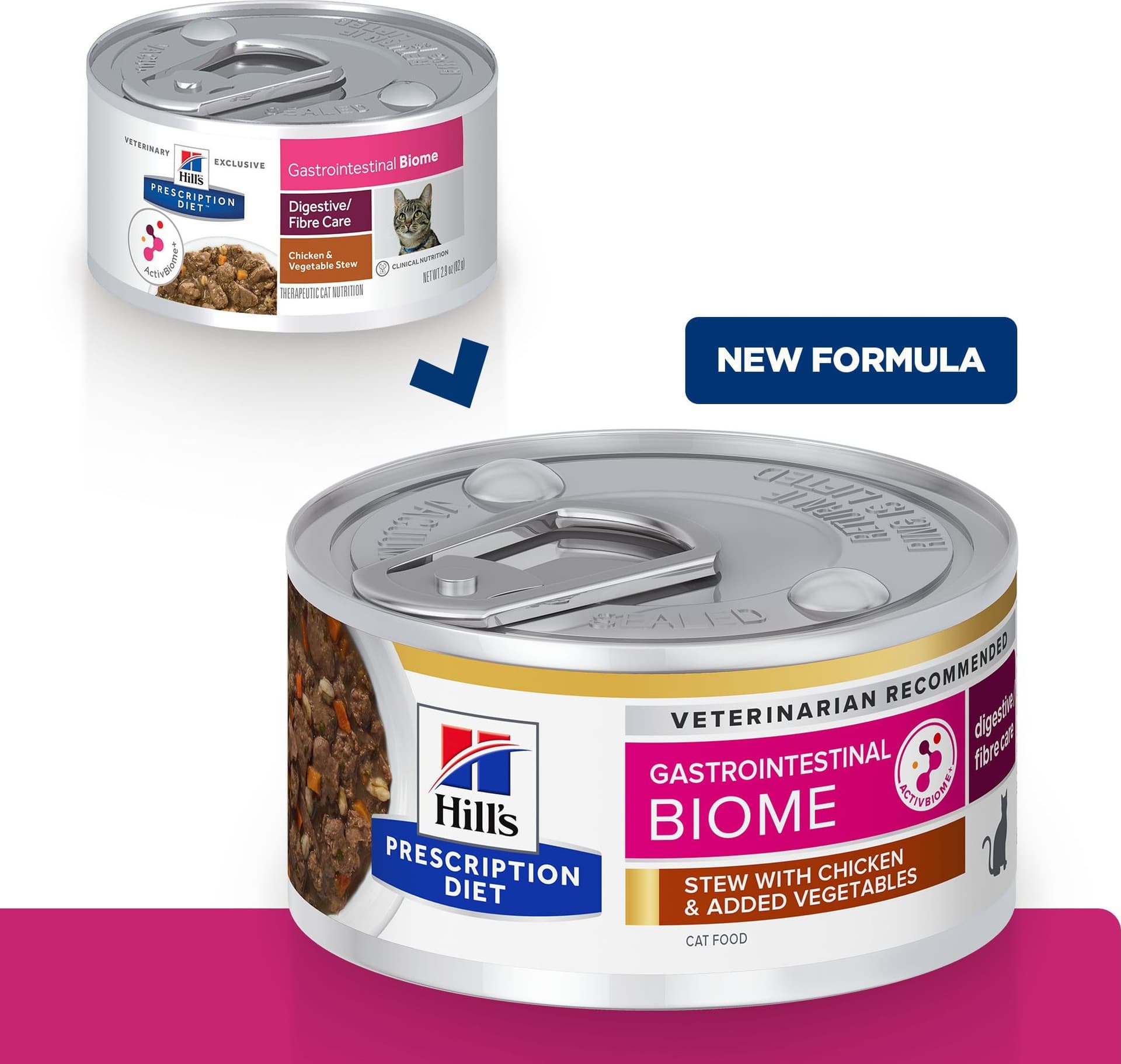 Hill's Prescription Diet Gastrointestinal Biome umido Gatti Adulti pollo e verdure 82 gr in Secco 101 Market - Poggibonsi, commercioVirtuoso.it