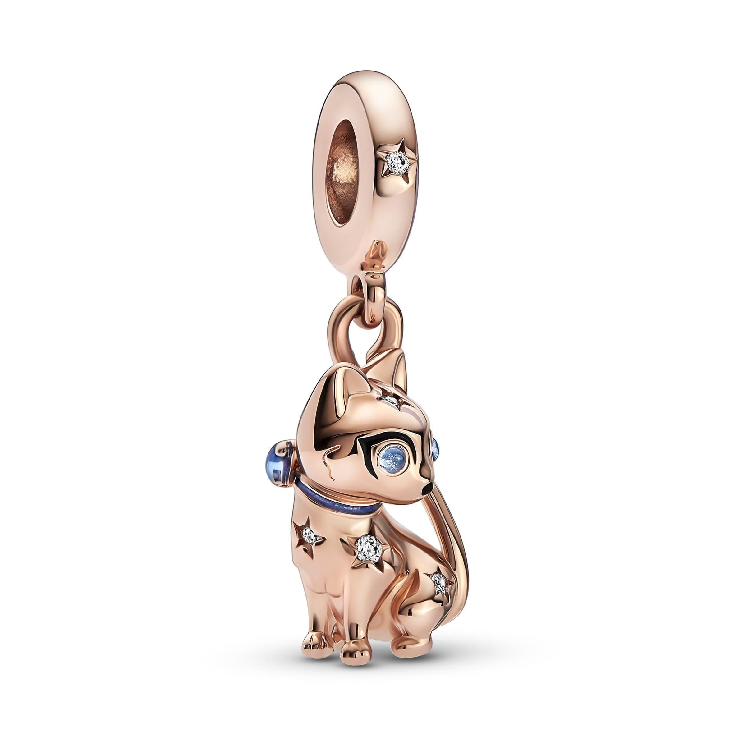 Pandora - Charm Pendente Gattino con Occhi Scintillanti in Bead Charm Alba Gioielli - Casoria, commercioVirtuoso.it