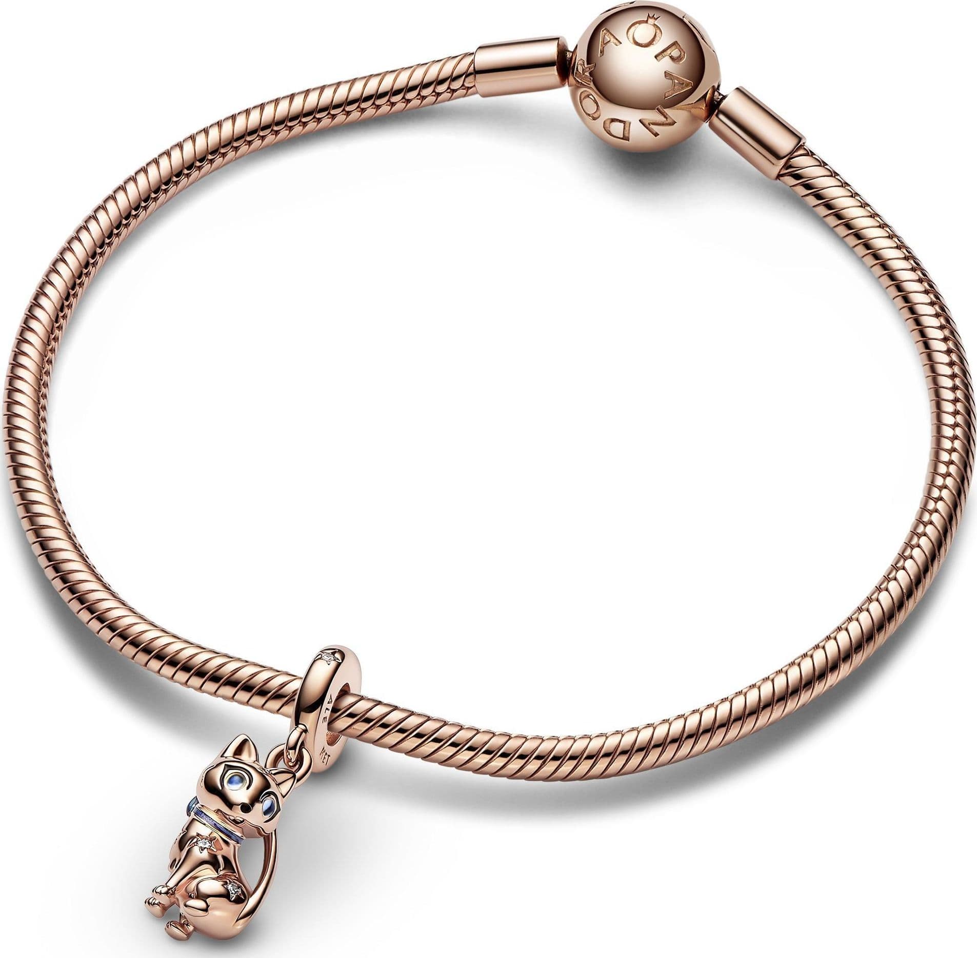 Pandora - Charm Pendente Gattino con Occhi Scintillanti in Bead Charm Alba Gioielli - Casoria, commercioVirtuoso.it