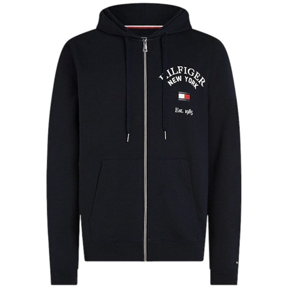 Tommy Hilfiger felpa blu con zip MW0MW33644 Felpe Tommy Hilfiger