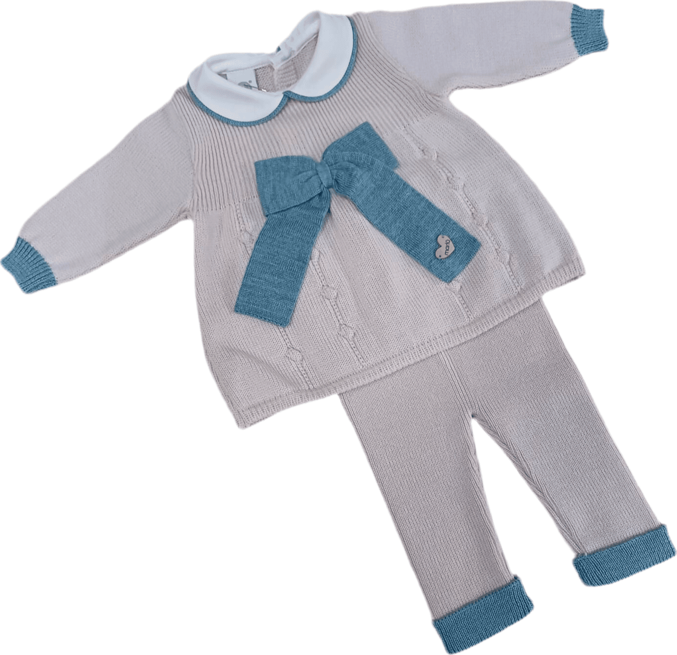Marlu Corredino Bimbo Natural Bio Eucalipto 0-3 Mesi in Completi due pezzi con pantalone Mondo Bimbo - Bagnara Calabra, commercioVirtuoso.it