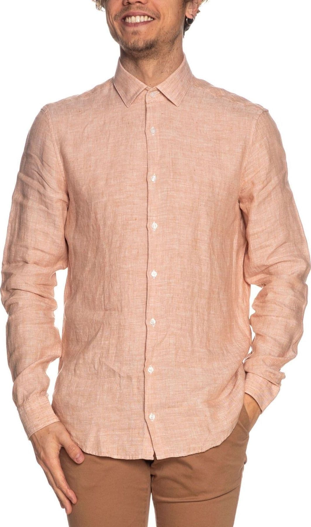 calvin klein Camicie LINEN SOLID SLIM SHIRT da uomo in Camicie casual Drestige - Casamassima, commercioVirtuoso.it