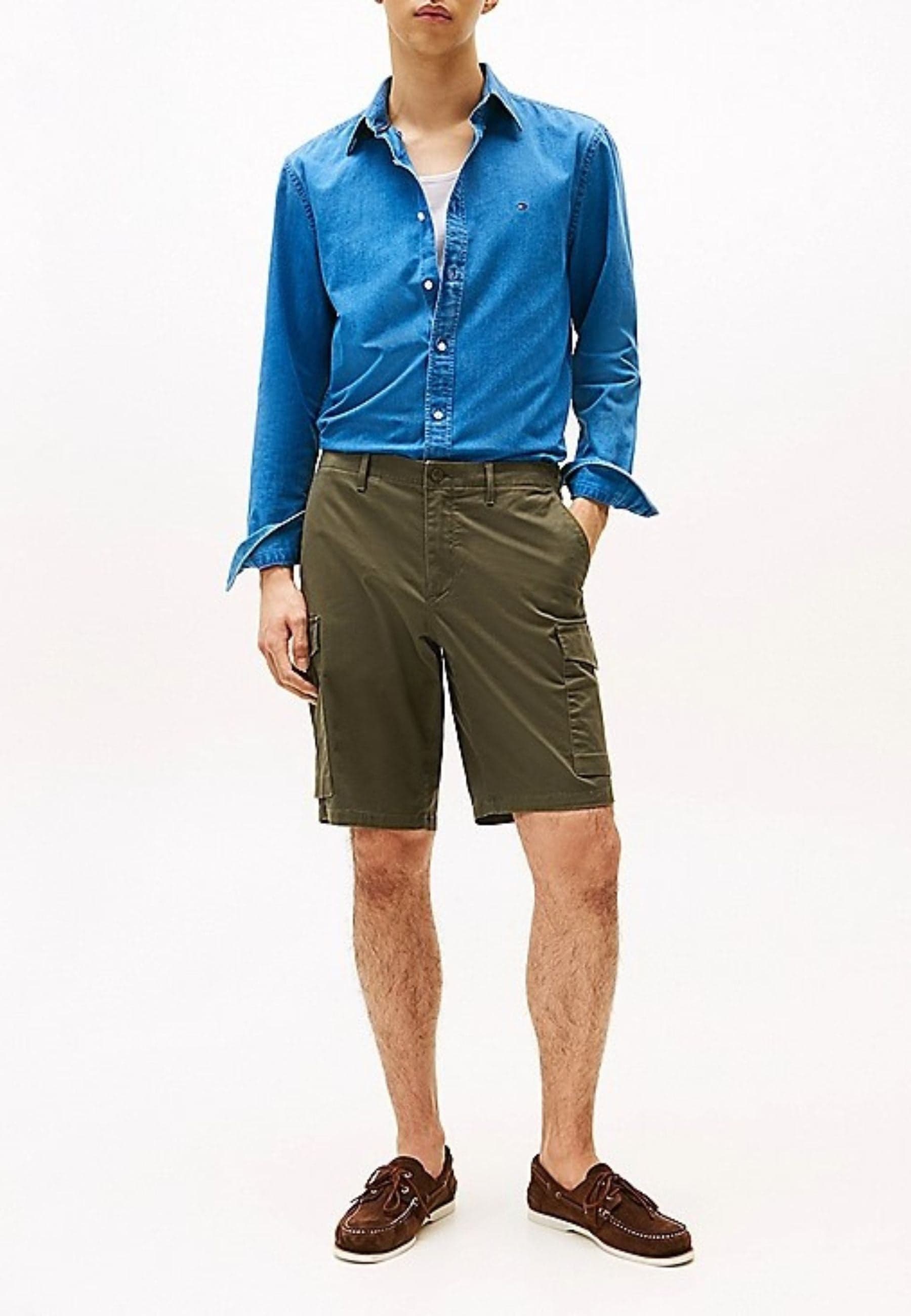 Tommy Hilfiger PANTALONCINO HARLEM CARGO 1985 da uomo in Autocategorizzazione Drestige - Casamassima, commercioVirtuoso.it