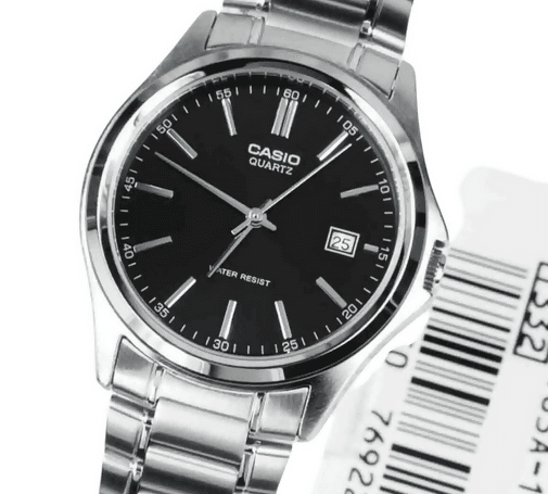 Orologio Casio per uomo, MTP-1183A-1A, quadrante nero con datario, movimento al quarzo, impermeabile in Orologi da polso Loweconomy - Marineo, commercioVirtuoso.it