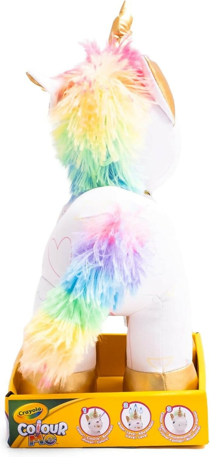 Crayola Colour Me Plush, Peluche Unicorno Colorabile con 3 Pennarelli in Animali Cartoleria Deja Vu - Crotone, commercioVirtuoso.it