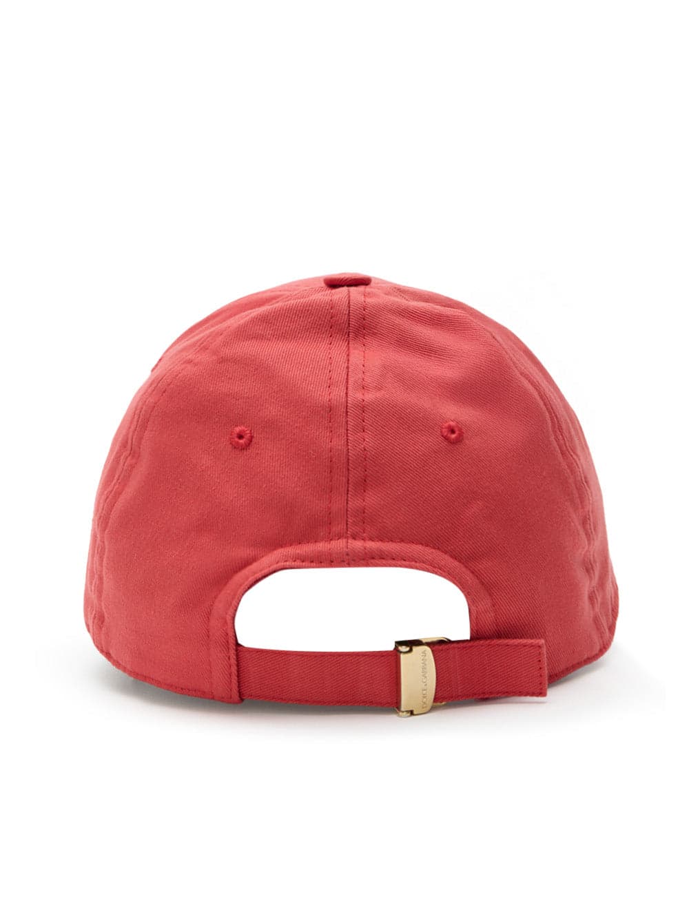 Dolce &amp; Gabbana Cappellino Baseball Rosso con Logo Gold DG da uomo in Cappellini da baseball Drestige - Casamassima, commercioVirtuoso.it