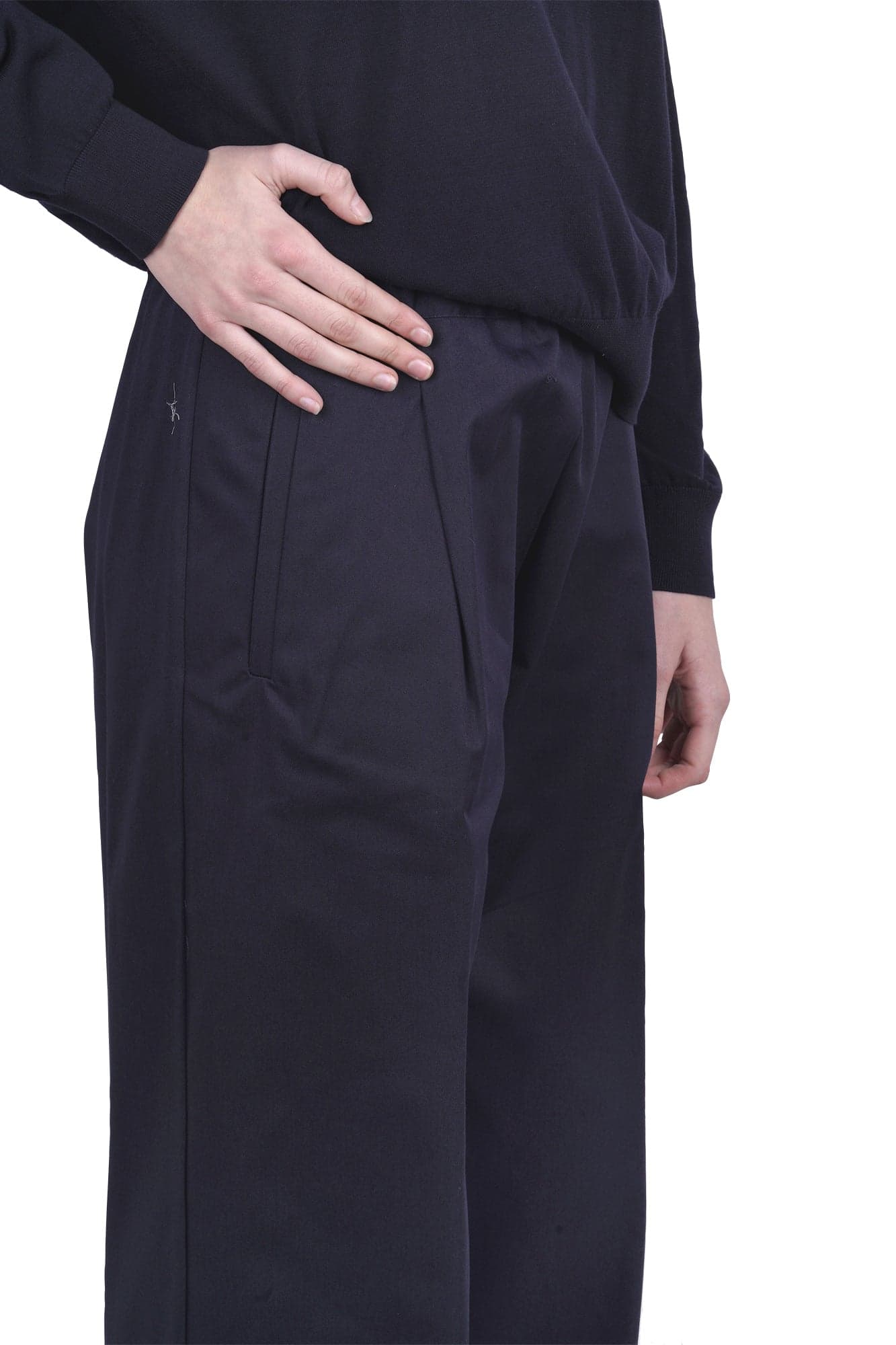 Semi-Couture Semi Couture - Pantalone - 470956 - Blu da donna in Pantaloni Drestige - Casamassima, commercioVirtuoso.it