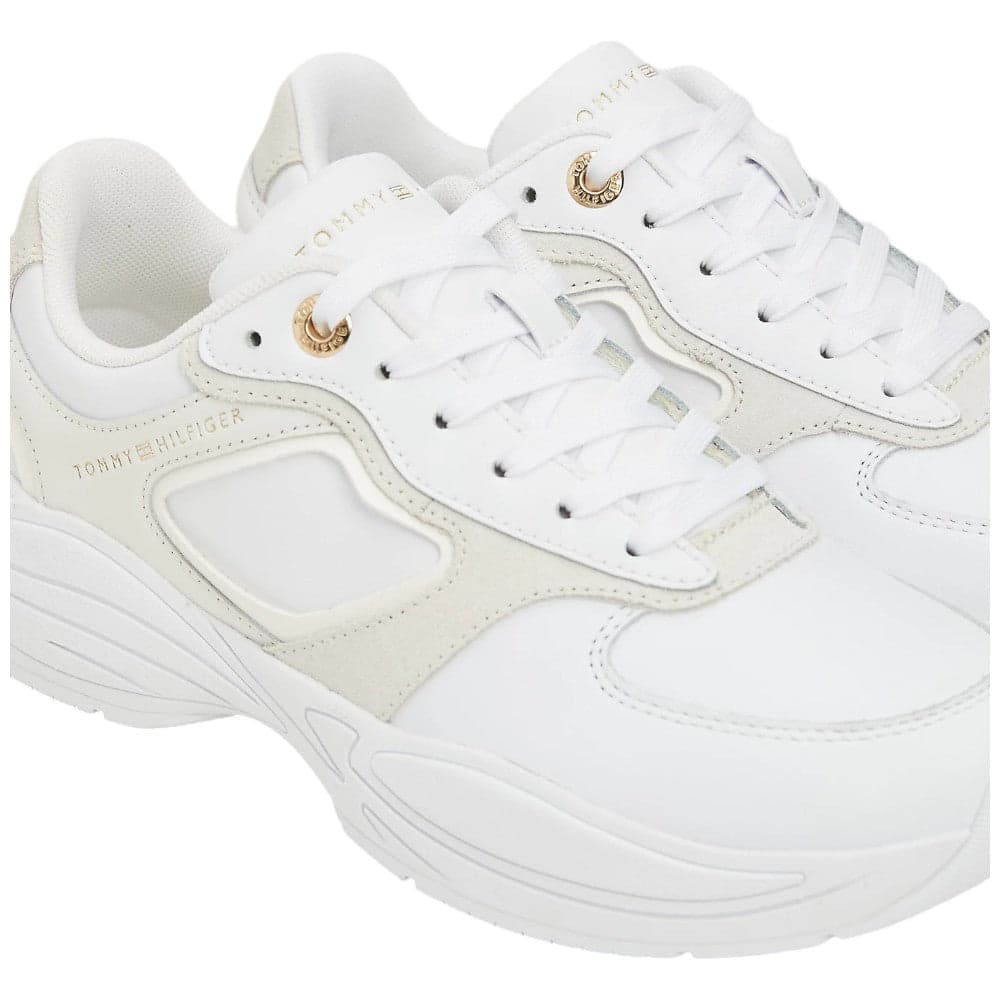 Tommy Hilfiger sneakers bianche donna chunky runner FW0FW07996 Sneakers Tommy Hilfiger