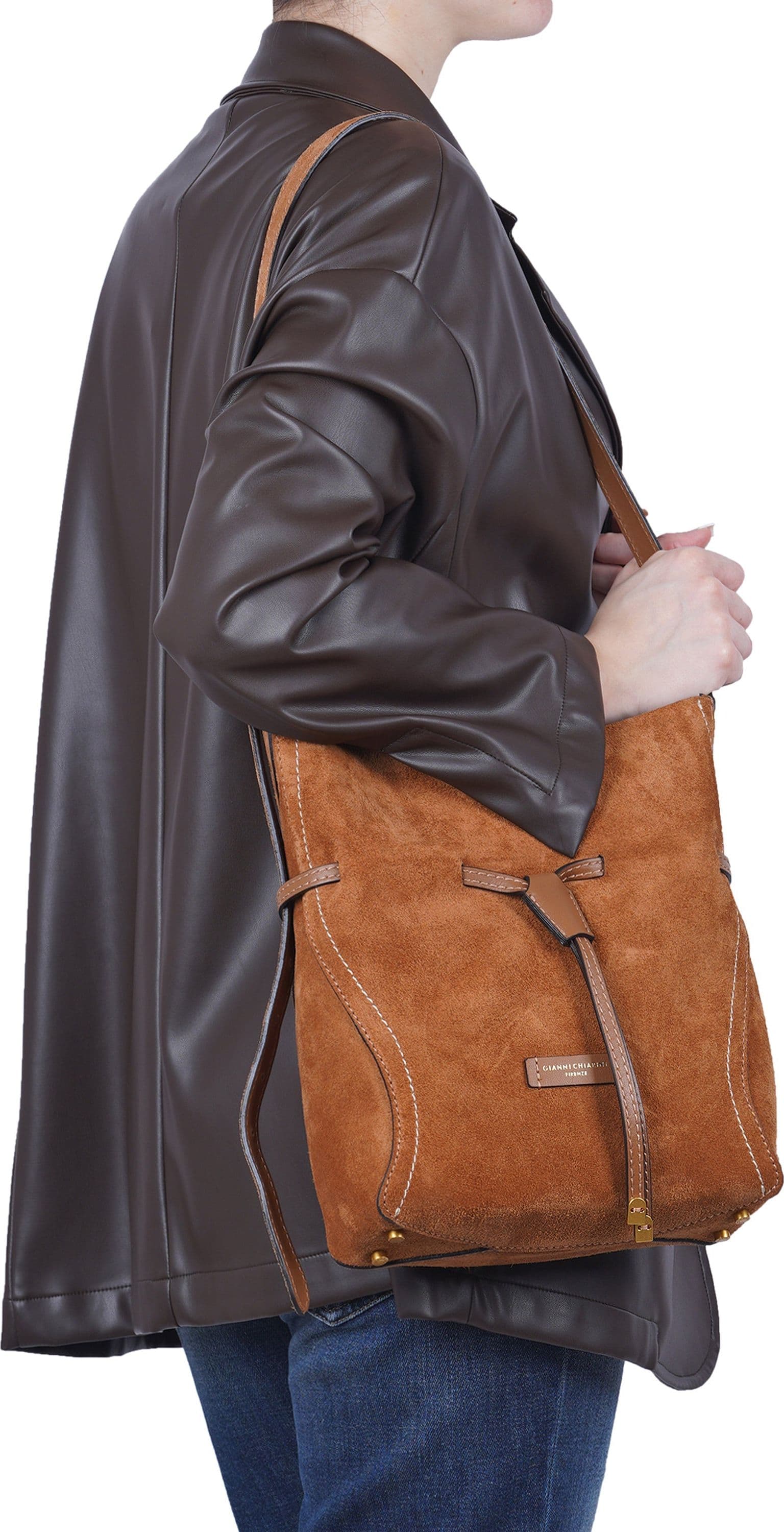 GIANNI CHIARINI Gianni Chiarini - Borsa media - 470136 - Caramello da donna in Borse a spalla Drestige - Casamassima, commercioVirtuoso.it