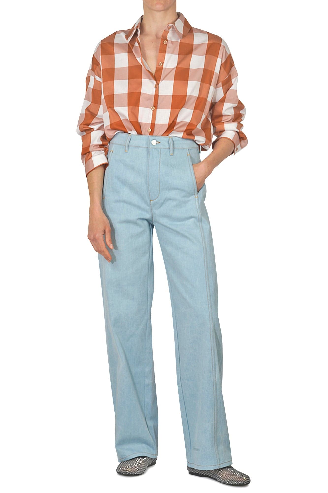 SO ALLURE So Allure - Camicia - 450031 - Fantasia Arancione da donna in Bluse e camicie Drestige - Casamassima, commercioVirtuoso.it