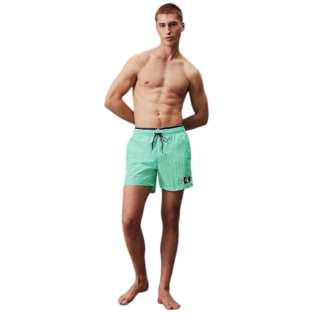 Calvin Klein costume verde acqua KM0KM00981 Costumi Calvin Klein
